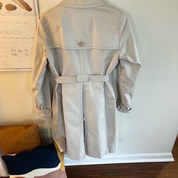 Club Monaco Trench Coat Size Large - Picture 3 of 13